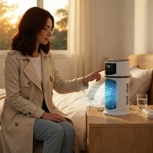 VelarioTech Portable Desktop Air Cooler