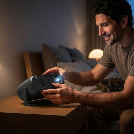 VelarioTech Mini Portable Projector